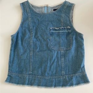 7 for All Mankind Womens Jean Tank Top